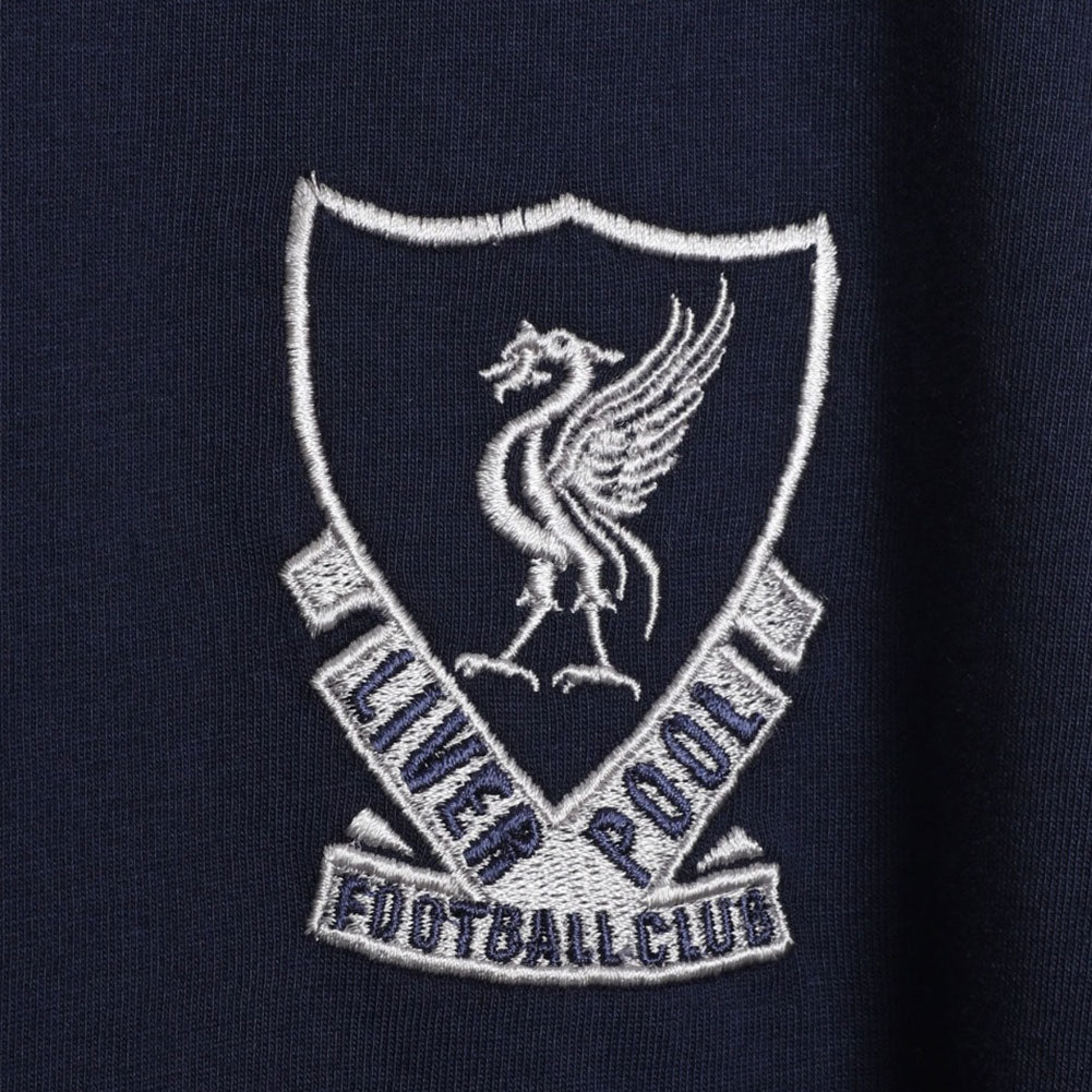 利物浦足球俱乐部 88-89 队徽 T 恤 男款 海军蓝 L