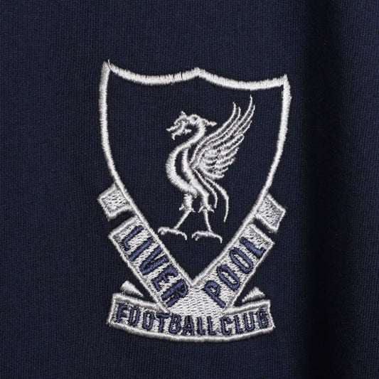 Liverpool FC 88-89 Crest T Shirt Mens Navy XXL