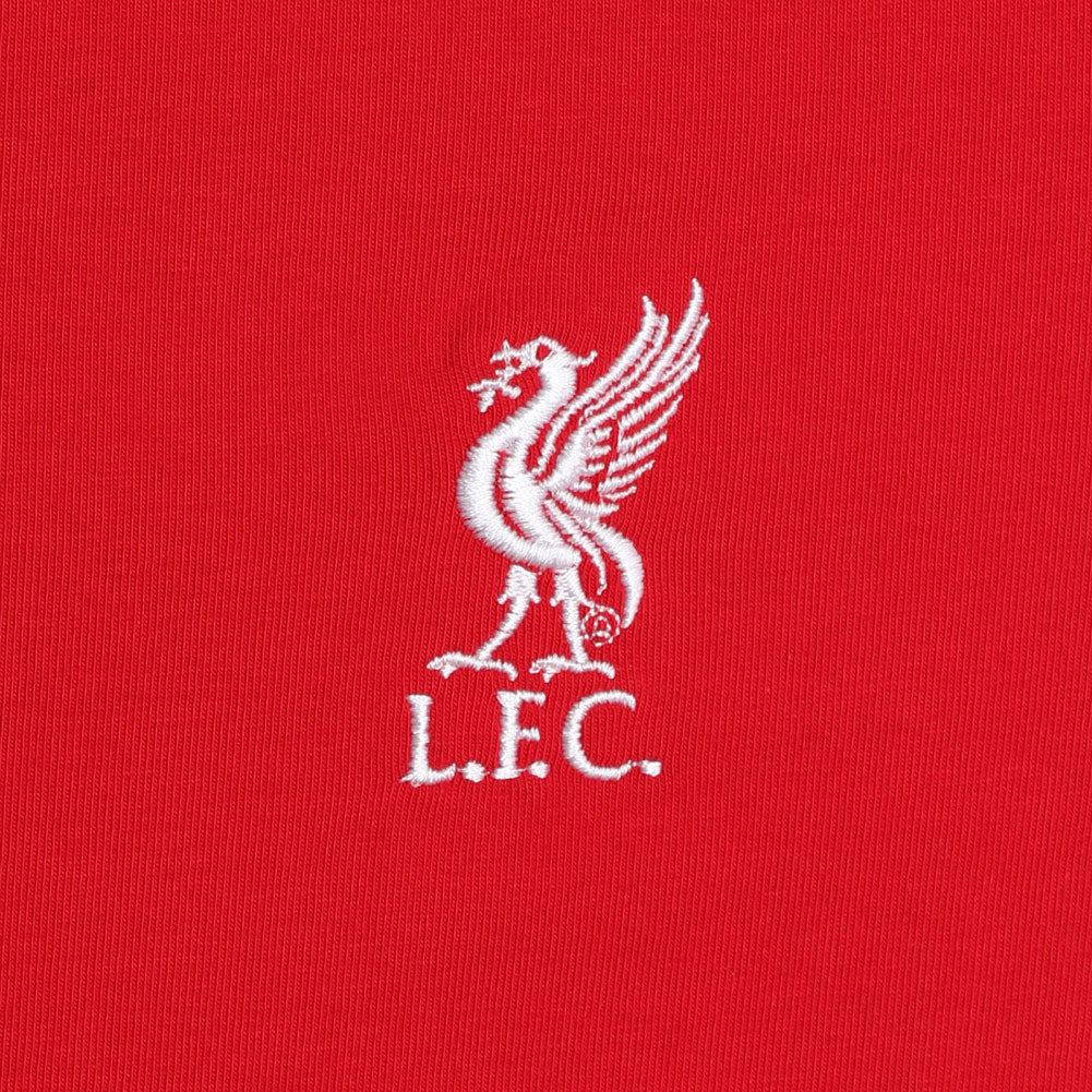 Liverpool FC Liverbird T Shirt Ladies Red 12