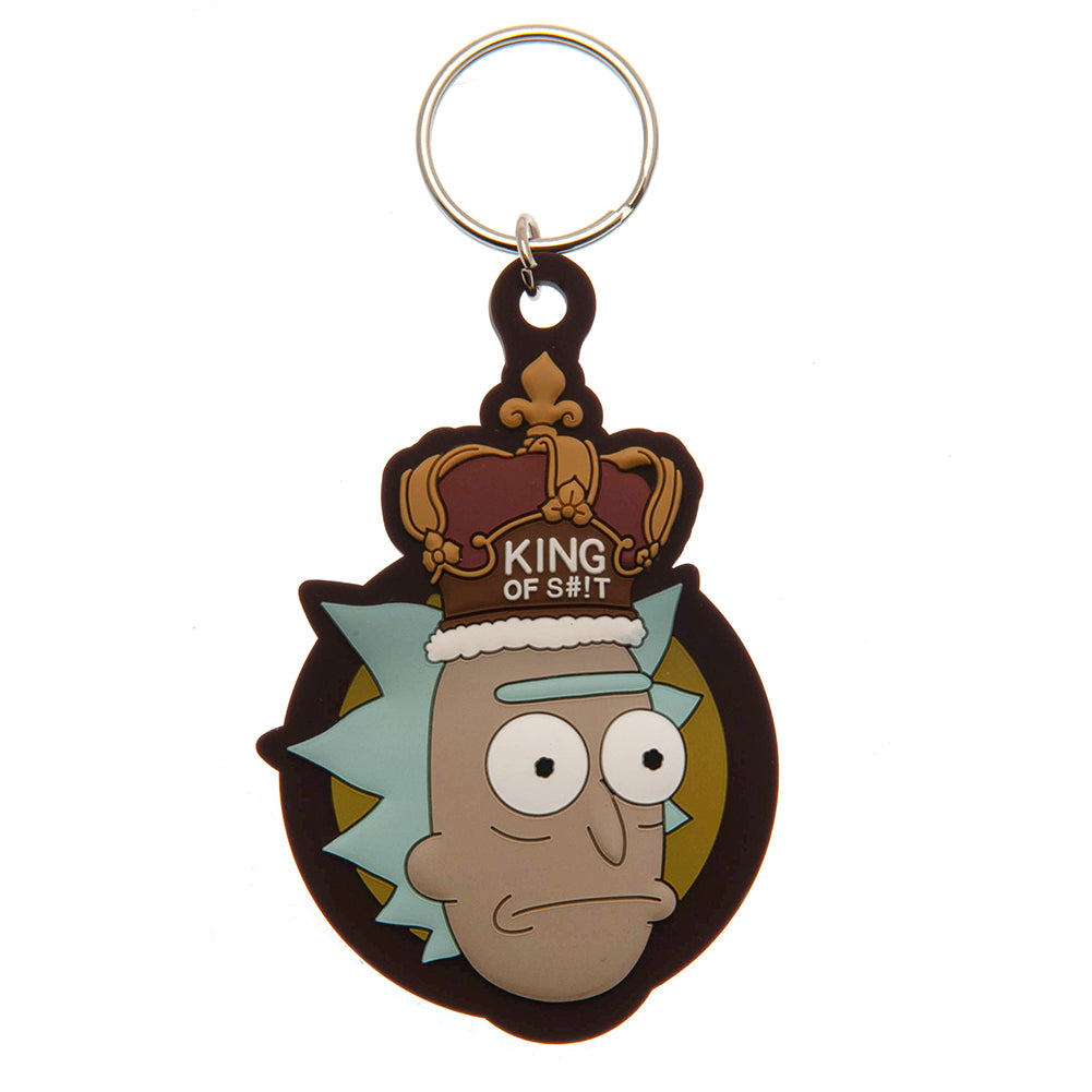 Rick And Morty PVC Keyring King Rick