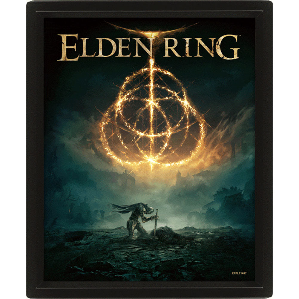 Elden Ring Framed 3D Picture