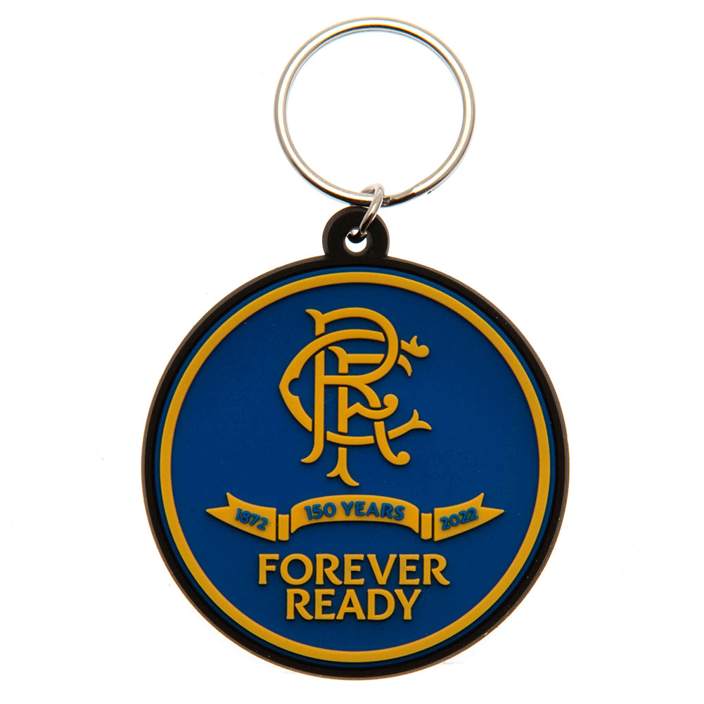 Rangers FC PVC Keyring Forever Ready