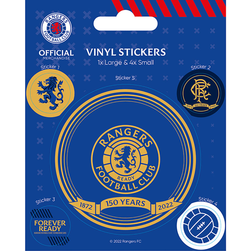 Rangers FC Sticker Set