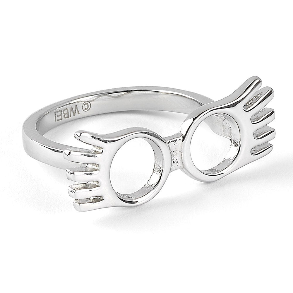 Harry Potter Stainless Steel Ring Luna Glasses Medium