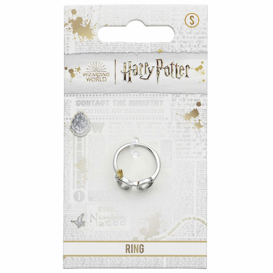 Harry Potter Stainless Steel Ring Harry Glasses Large