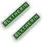Harry Potter Silver Plated Earring Set Slytherin