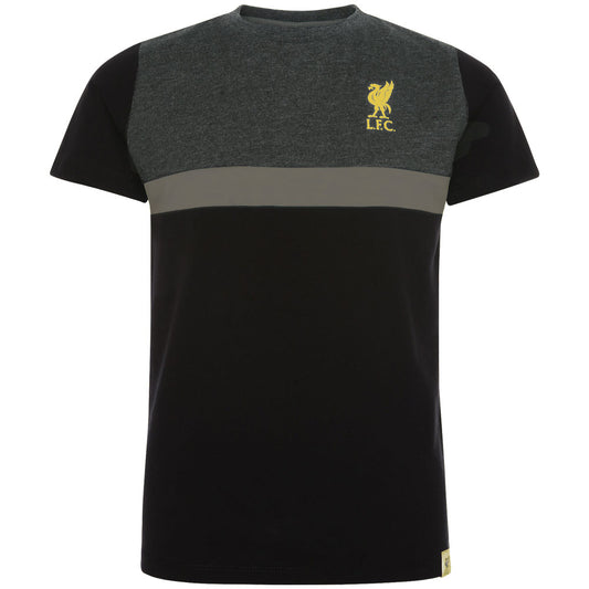 Liverpool FC Panel T Shirt Junior 11-12 Yrs