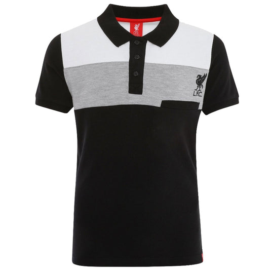 Liverpool FC Colour Block Polo Junior 11-12 Yrs