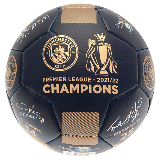 Manchester City FC Premier League Champions Signature Football PH