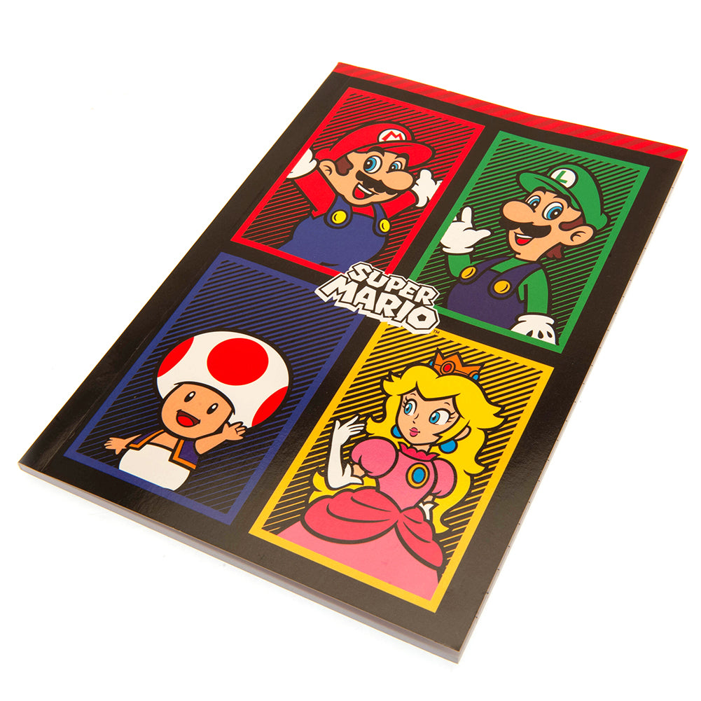 Super Mario Notebook Stationery Set