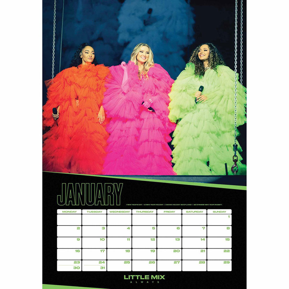 Little Mix A3 Calendar 2023