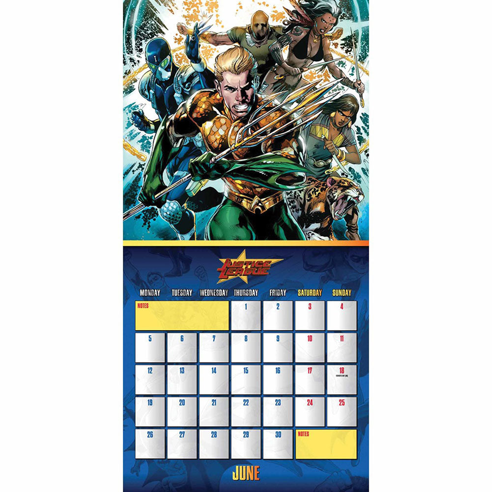 DC Comics Square Calendar 2023