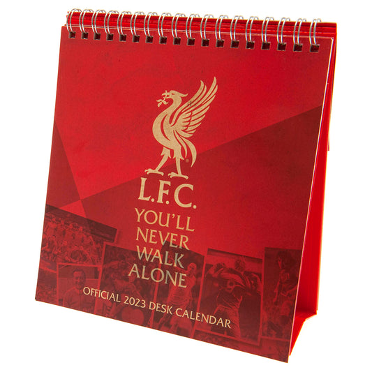 Liverpool FC Desktop Calendar 2023