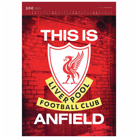 Liverpool FC Deluxe Calendar 2023