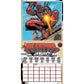 Deadpool Square Calendar 2023