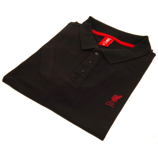 Liverpool FC Conninsby Polo Mens Black Medium