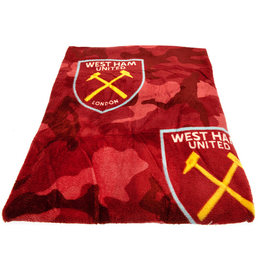 West Ham United FC Fleece Blanket PC