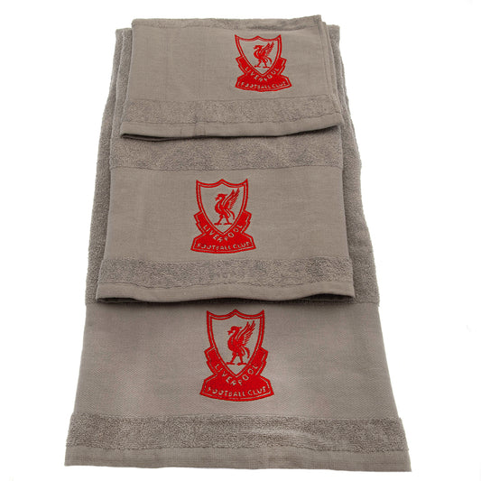 Liverpool FC 3pc Embroidered Towel Set