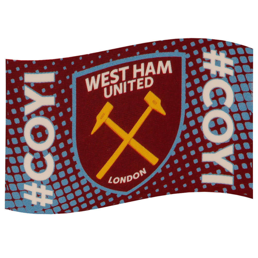 West Ham United FC Flag COYI