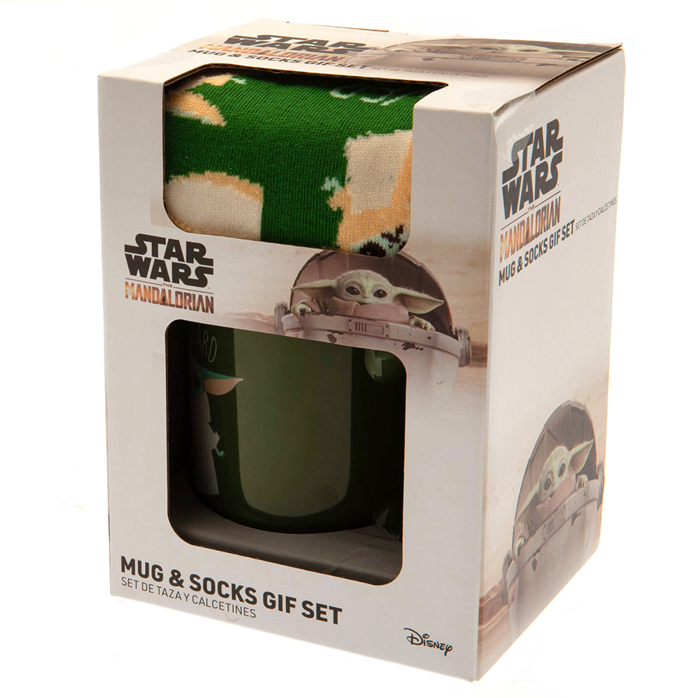 Star Wars: The Mandalorian Mug & Sock Set