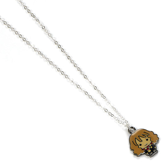 Harry Potter Silver Plated Necklace Chibi Hermione