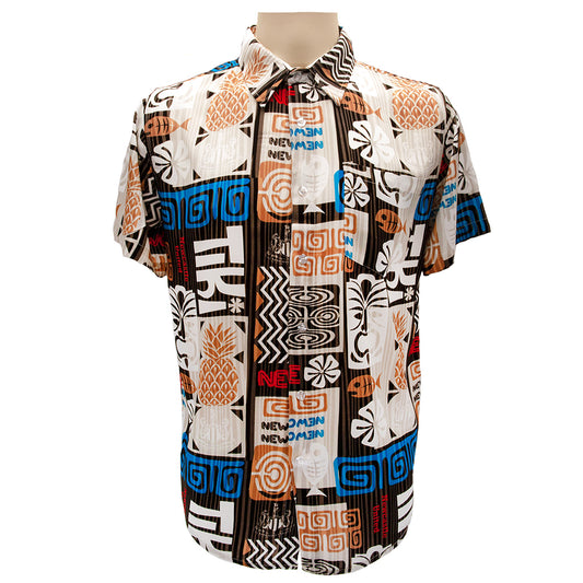 Newcastle United FC Tiki Shirt Mens Medium