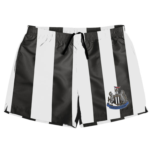 Newcastle United FC Retro Kit Board Shorts Small