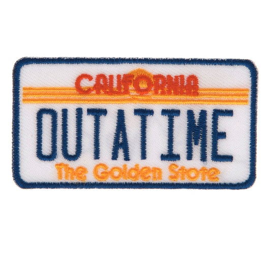 Back To The Future Iron-On Patch