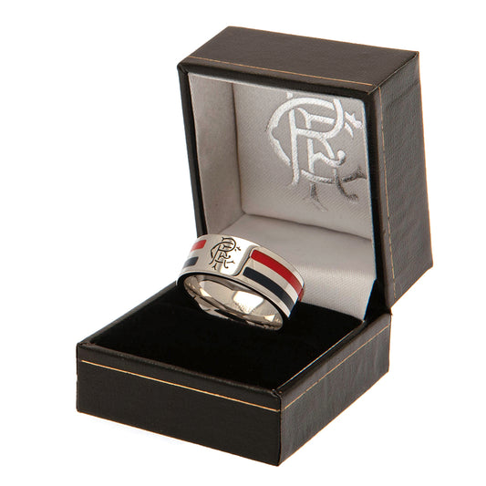 Rangers FC Colour Stripe Ring Small