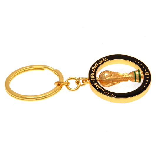 FIFA World Cup Qatar 2022 3D Spinner Keyring