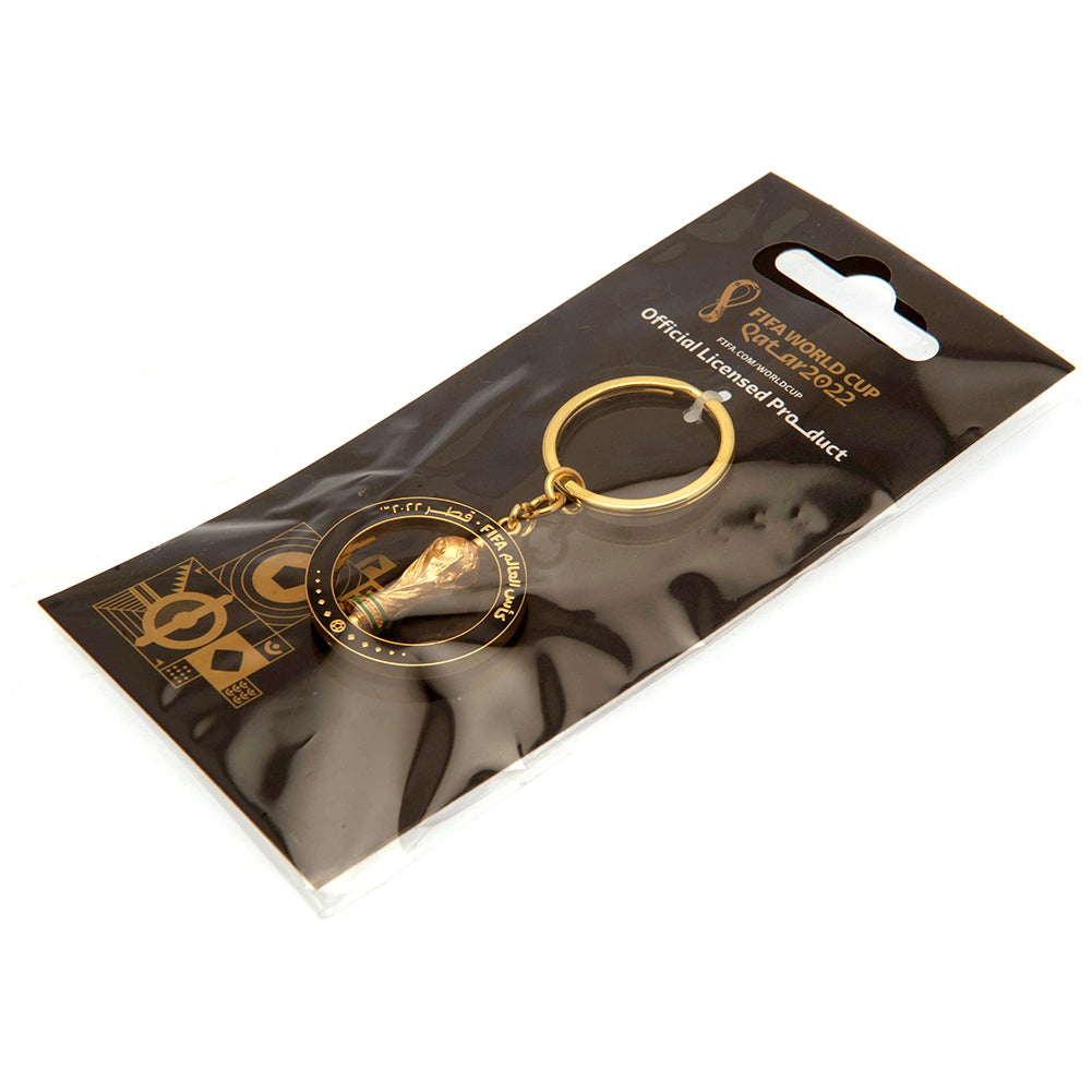 FIFA World Cup Qatar 2022 3D Spinner Keyring