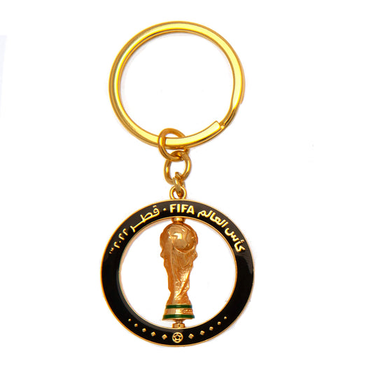 FIFA World Cup Qatar 2022 3D Spinner Keyring