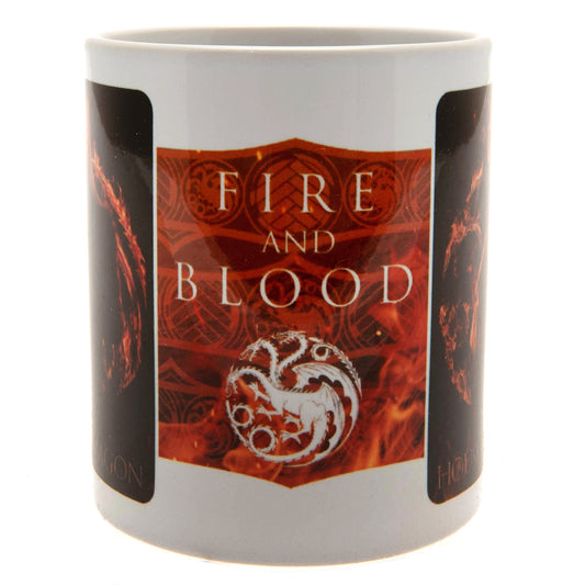 House Of The Dragon Mug Fire And Blood