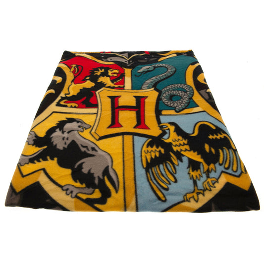 Harry Potter Fleece Blanket Hogwarts