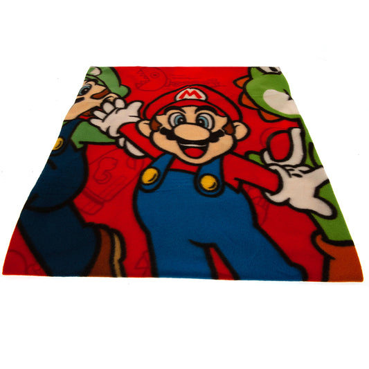 Super Mario Fleece Blanket