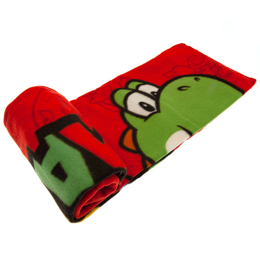 Super Mario Fleece Blanket