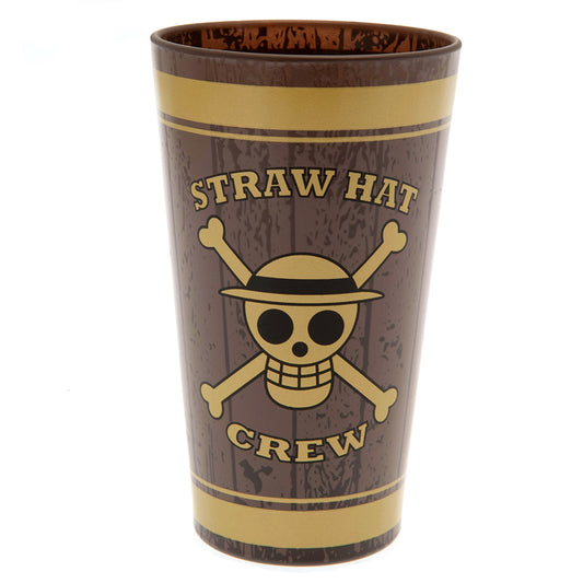 One Piece Premium Large Glass Straw Hat Crew