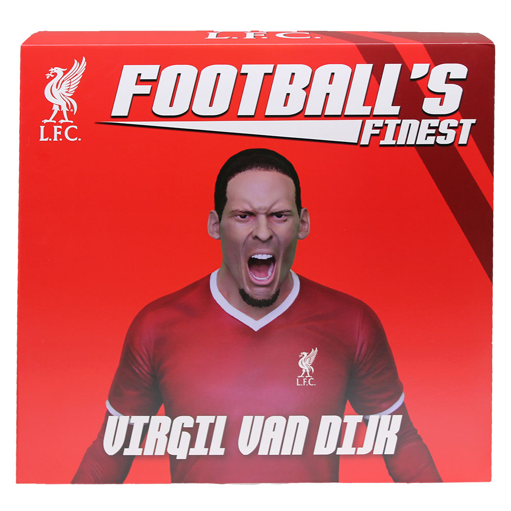 Liverpool FC Football's Finest Virgil Van Dijk Premium 60cm Statue