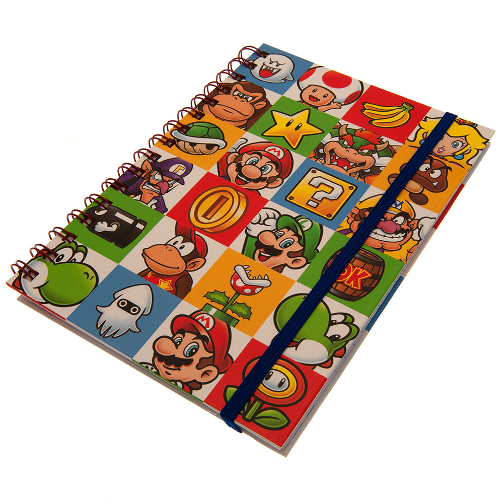 Super Mario Notebook Colour Block