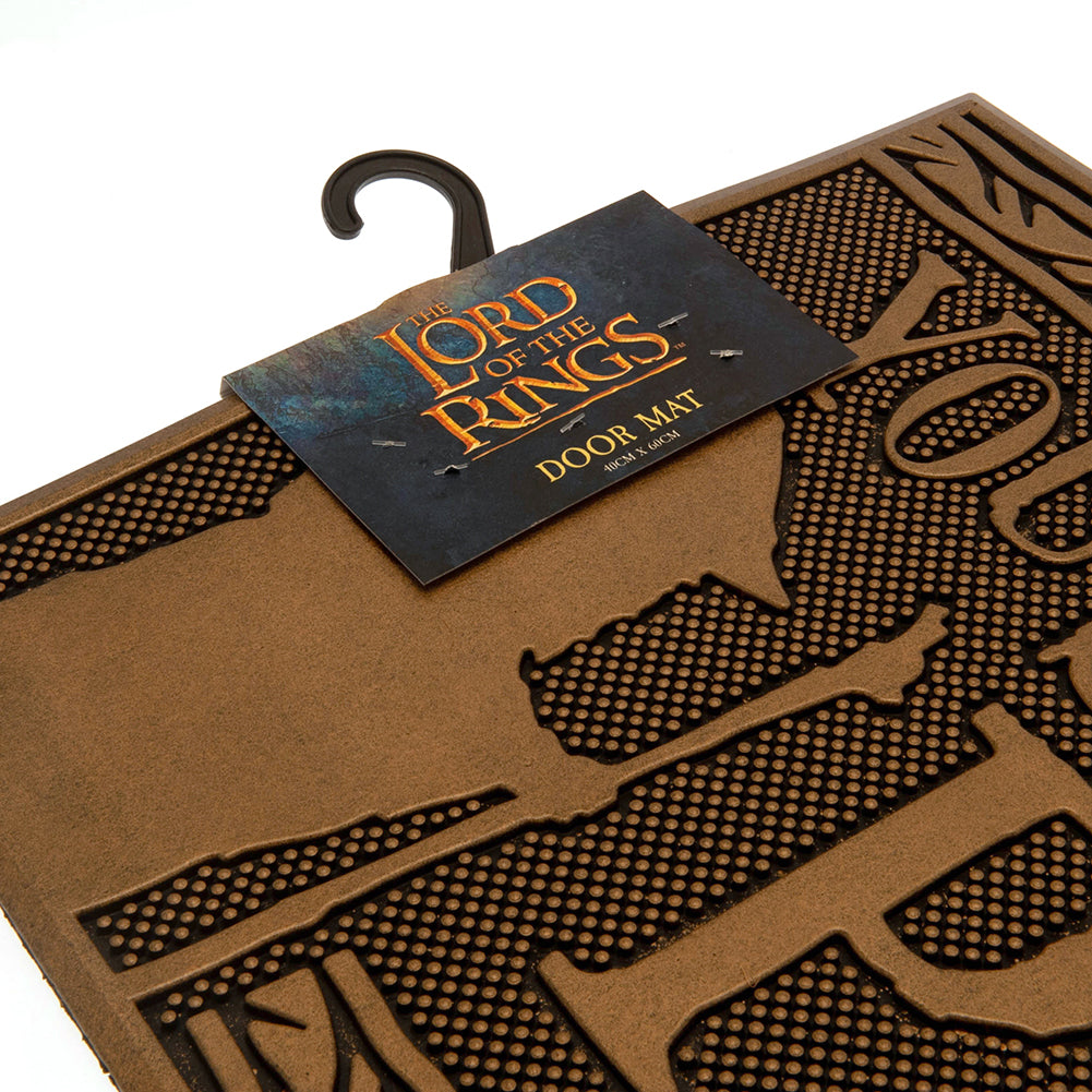 The Lord Of The Rings Rubber Doormat