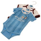 Manchester City FC 2 Pack Bodysuit 12/18 mths ES