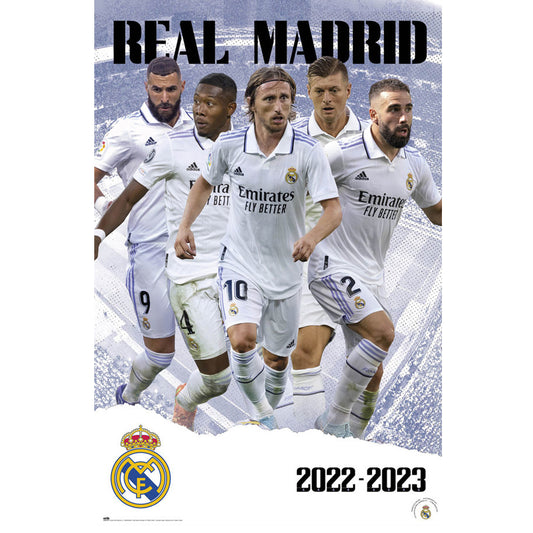 Real Madrid FC Poster Players 2