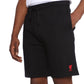 Liverpool FC Sweat Shorts Mens Black Large