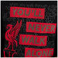 Liverpool FC YNWA Text T Shirt Mens Black Small