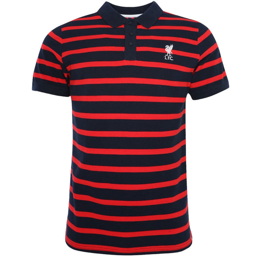 Liverpool FC Stripe Polo Mens XX Large