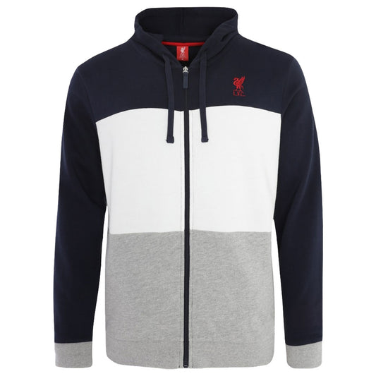 Liverpool FC Zip Through Hoody Mens XX Large