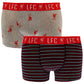 Liverpool FC 2pk Trunks Mens XX Large