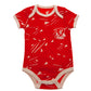 Liverpool FC 2 Pack 1990 Retro Bodysuit 6-9 Mths