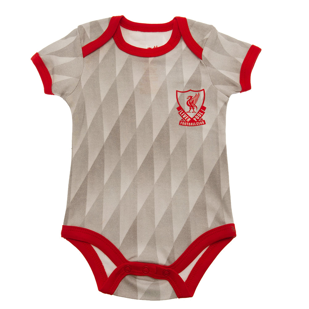 Liverpool FC 2 Pack 1990 Retro Bodysuit 9-12 Mths