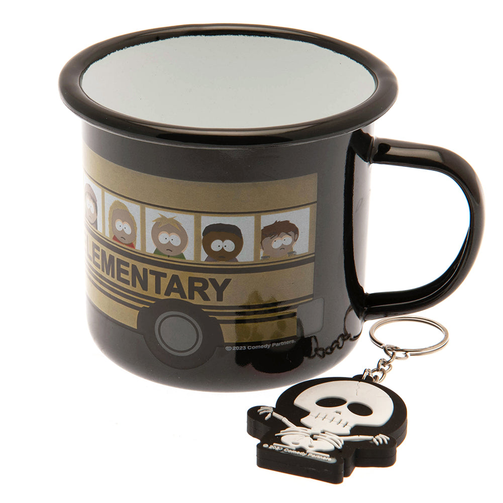 South Park Enamel Mug & Keyring Set